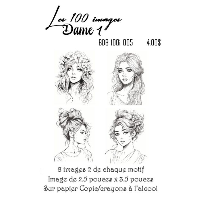 Les 100 Images - Dame 1