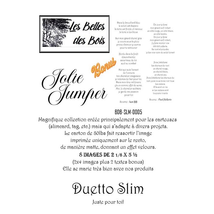 Duetto Slim - Jolie Jumper