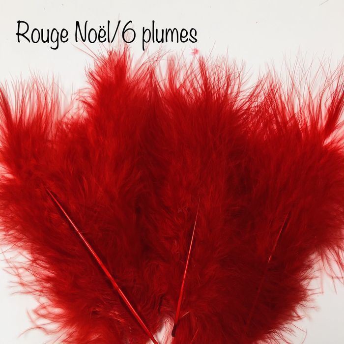 Plumes - Rouge 